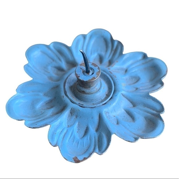 VINTAGE Floral Curtain Tie Back Holders 3 Sets of 2 - Picture 5 of 7